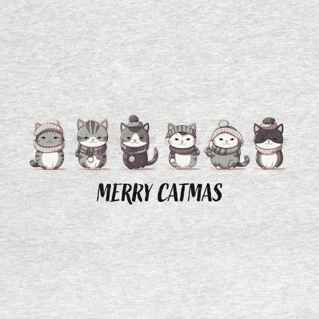 Merry Catmas by ByMine